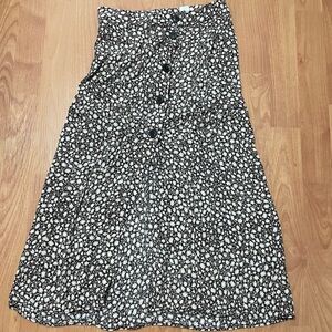 H&M Calf Length Skirt Size 2